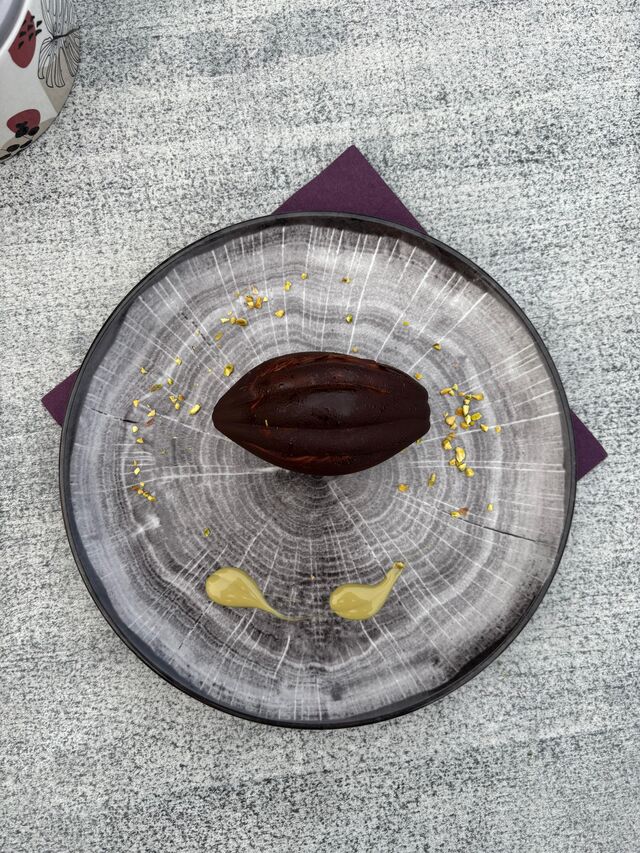 La cabosse chocolat pistache