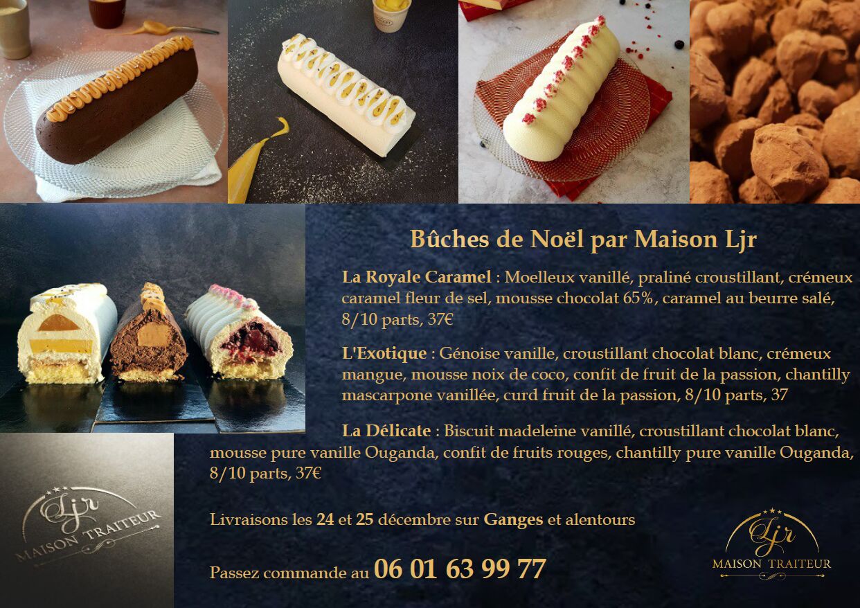 Collection des bûches de Noël 2022