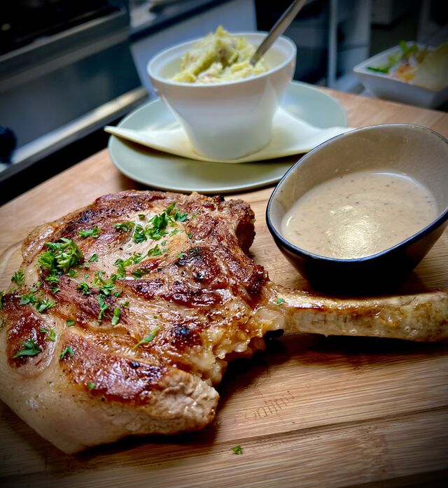 Varkens cote á l’os