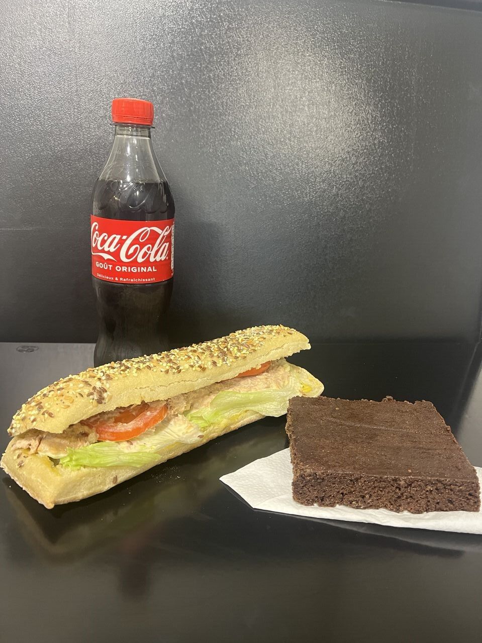 Sandwich thon crudités