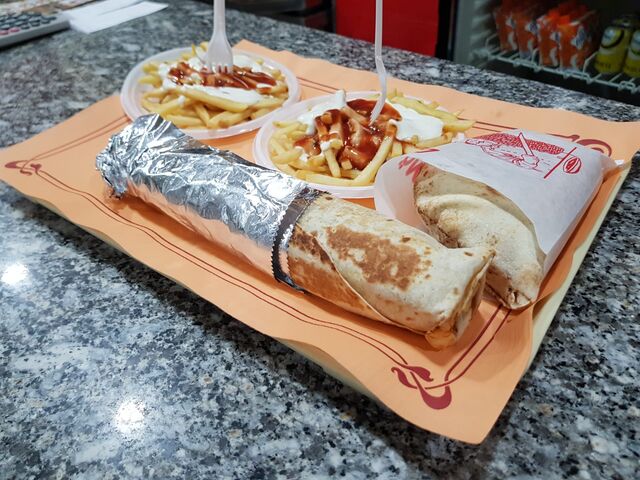 Menu durum y menu shawarma