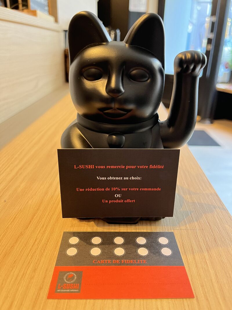 Notre carte de fidélité