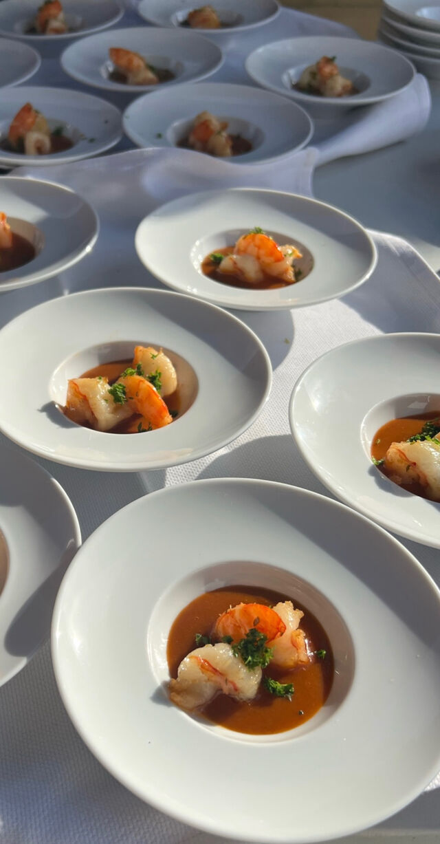 Scampi met Nantuasaus 