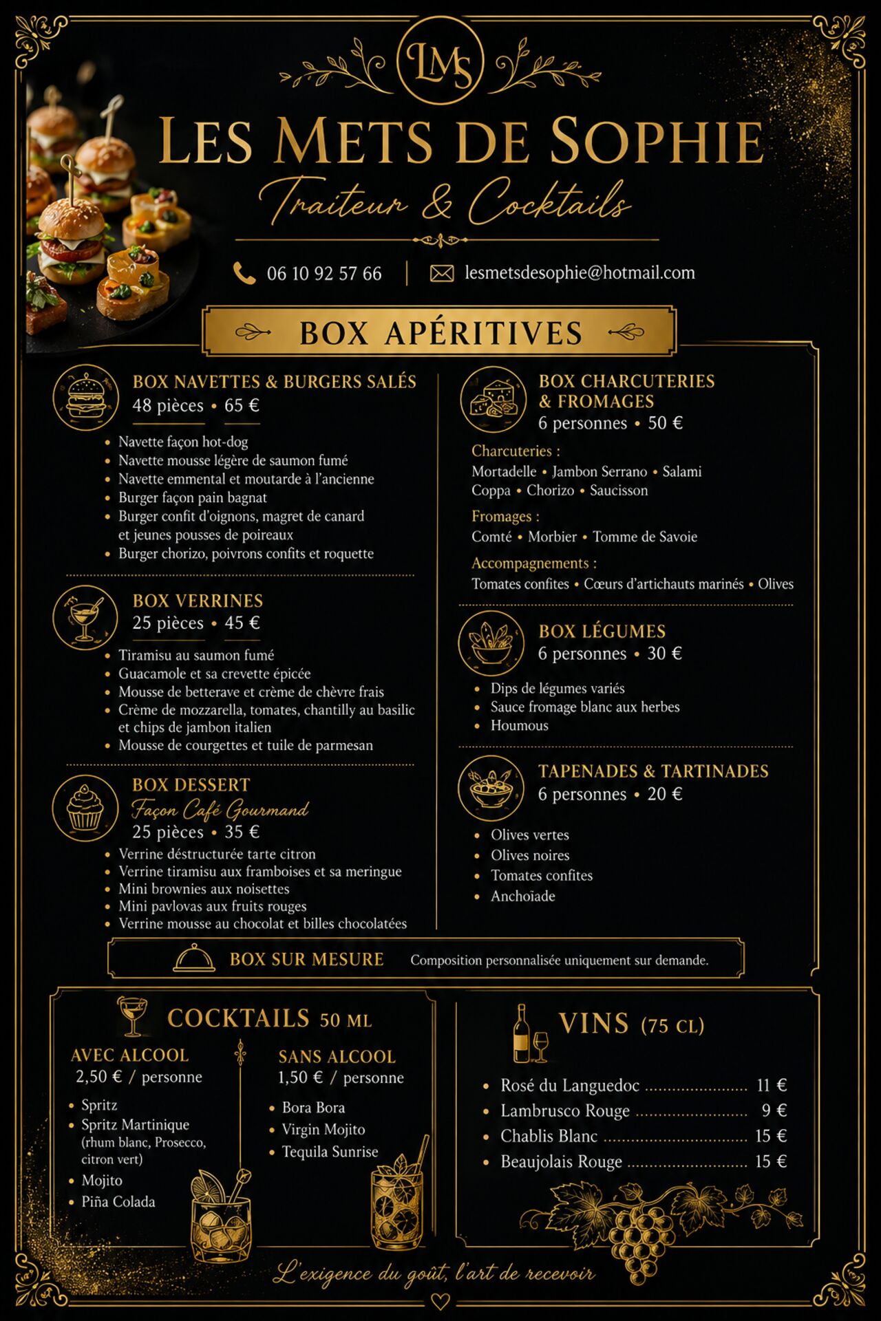 Nouveauté Box apéritive