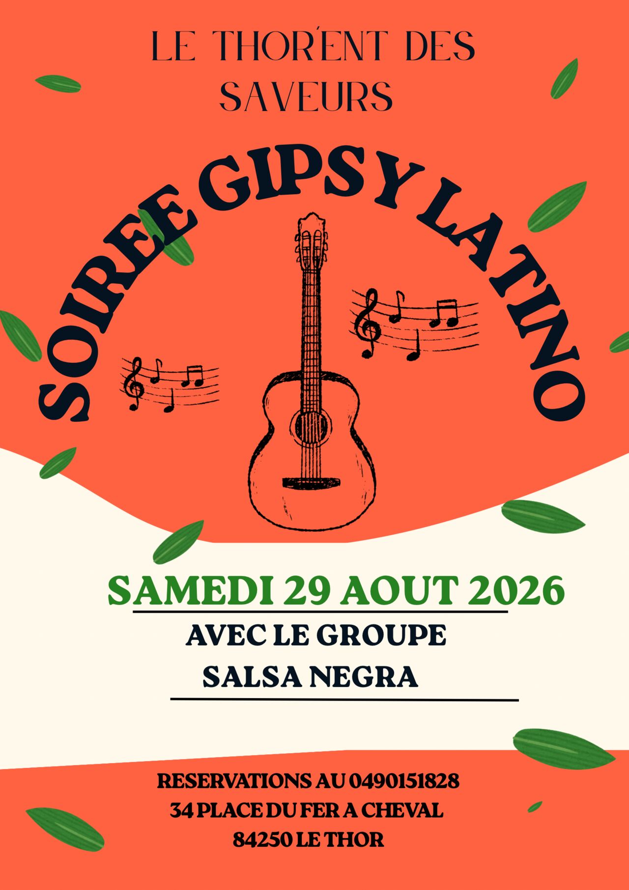 SOIREE GYPSY LATINO LE 29/08/2026