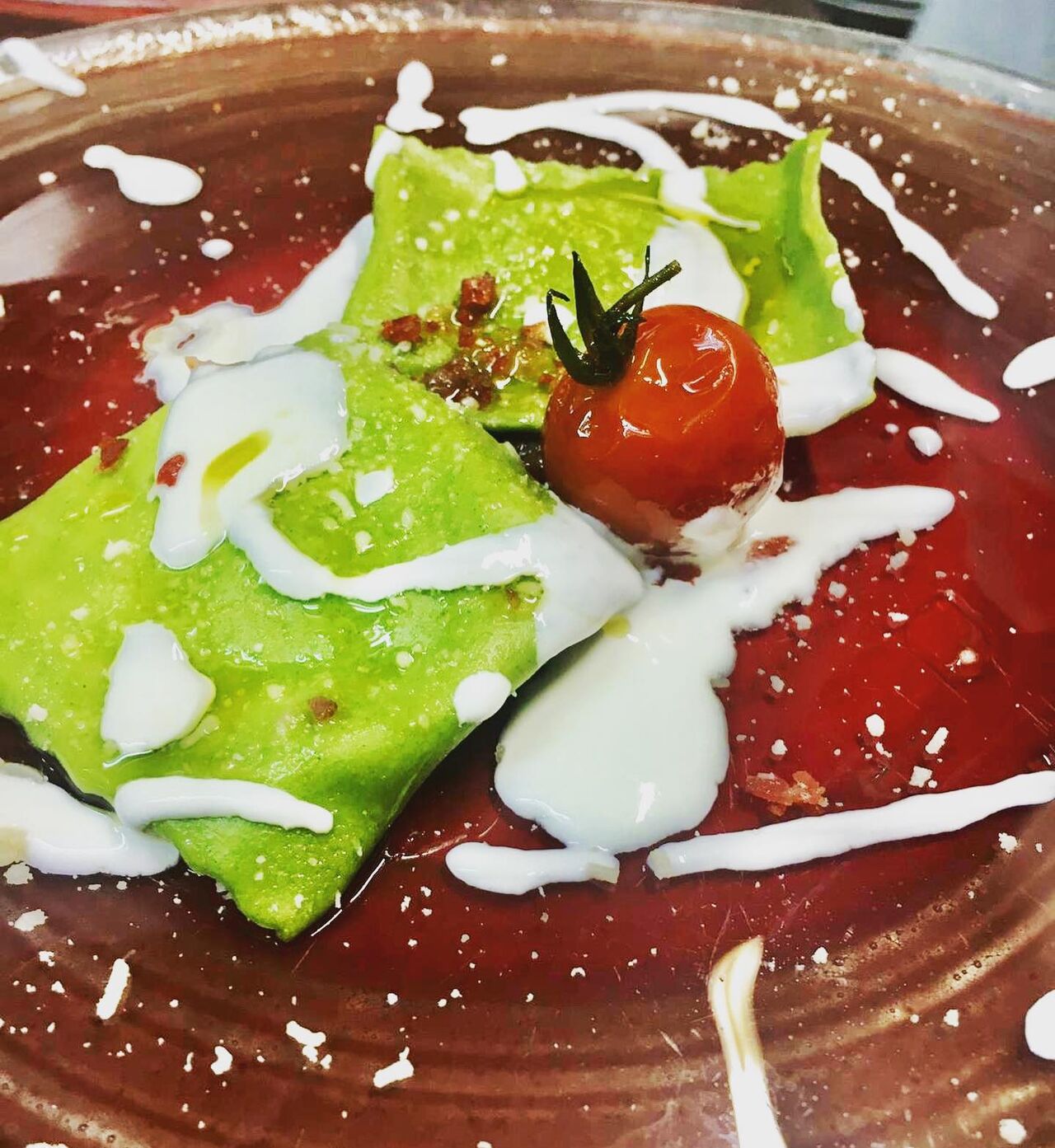 Tortello verde alle erbette