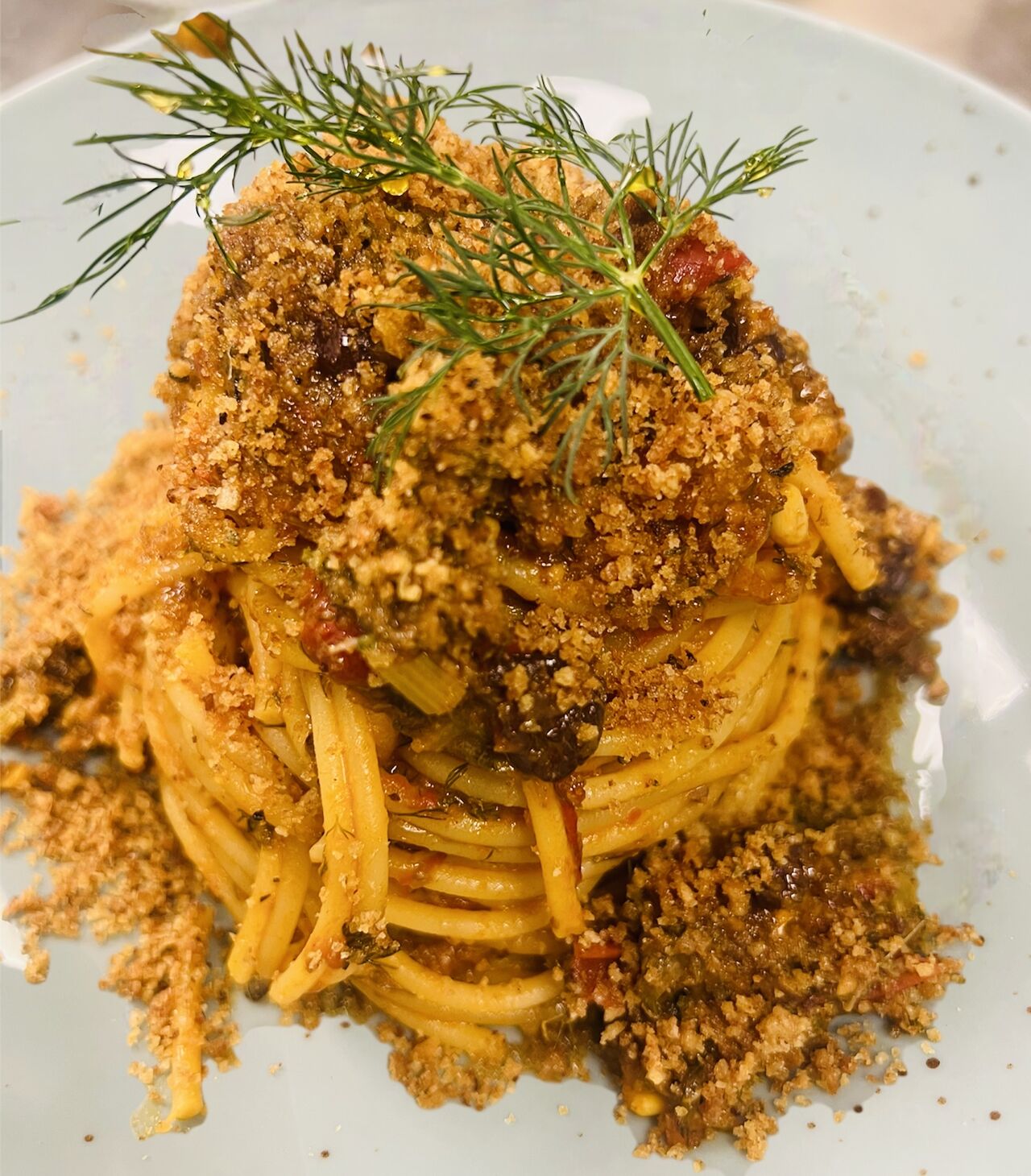 Pasta con le sarde e finocchietto 