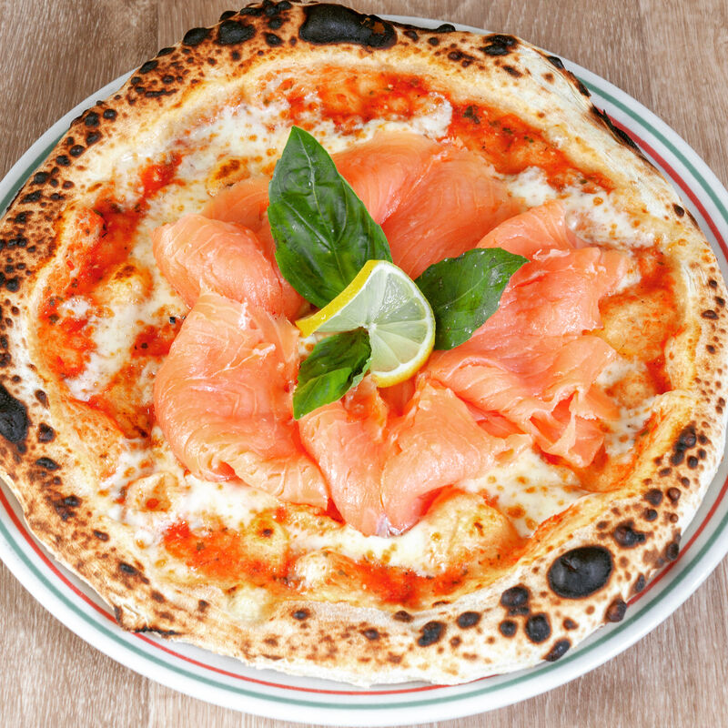 Pizza Saumon