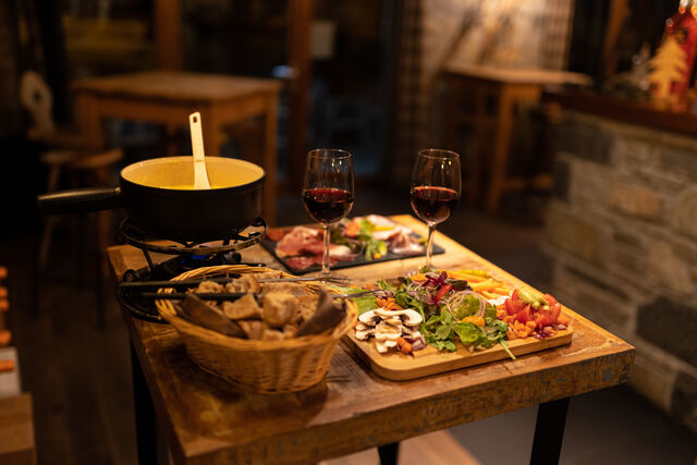 Fondue végétarienne