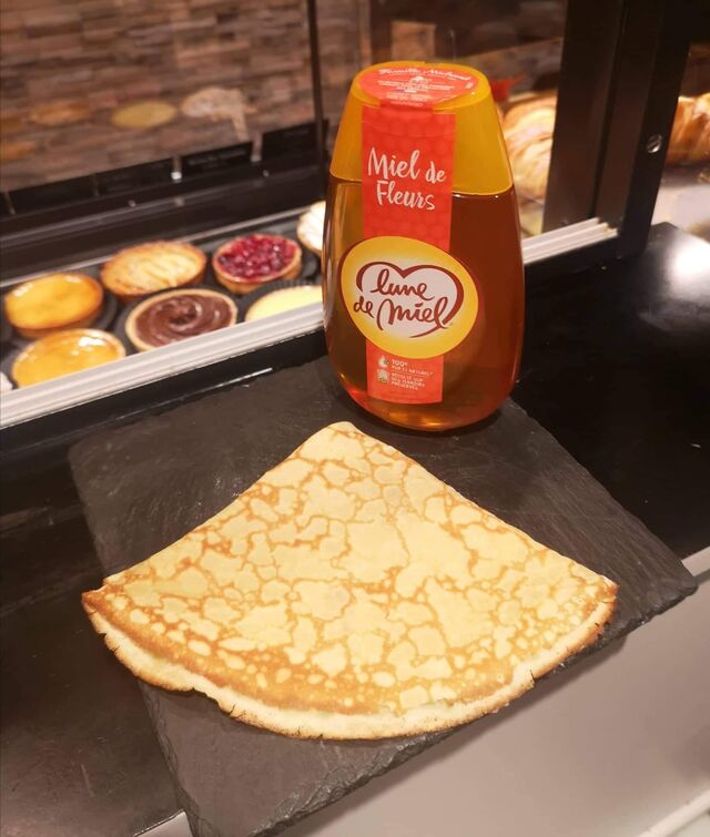 Crêpe miel 