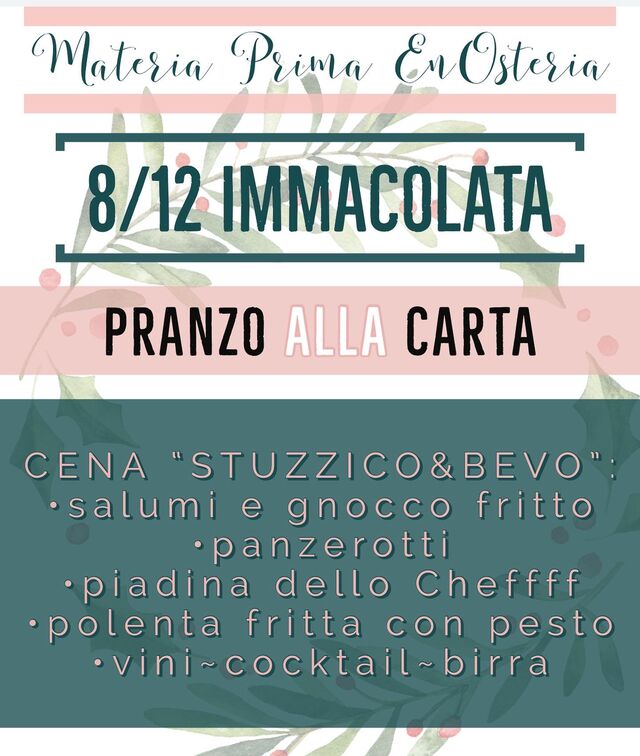 8/12/2021 IMMACOLATA