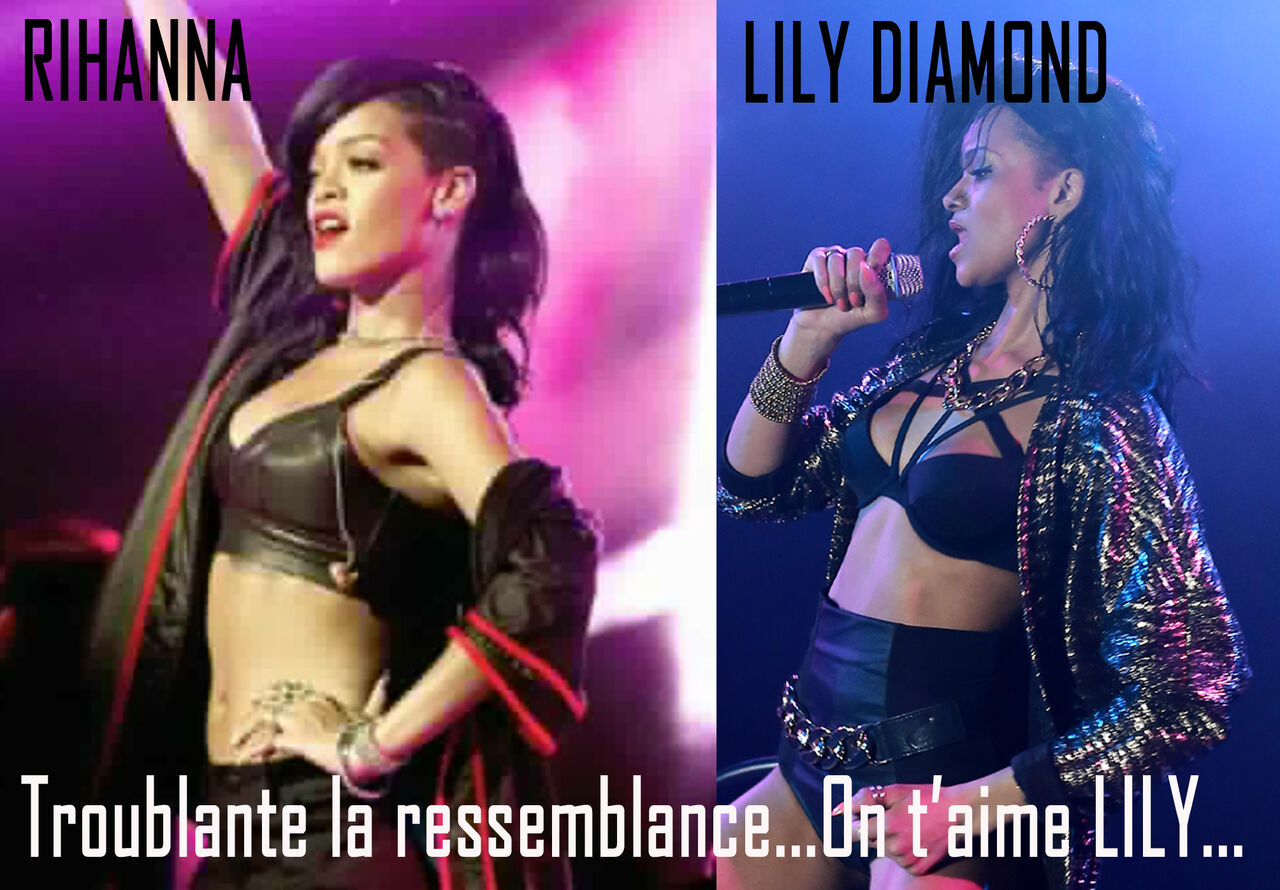 Et toujours dans la catégorie sosie.....Rihanna
