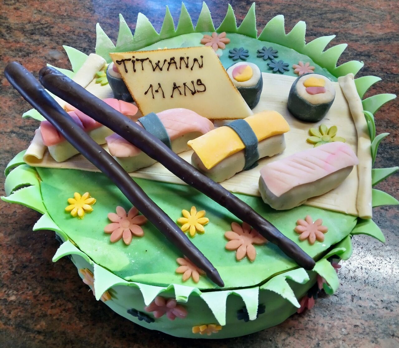 GÂTEAU PERSONNALISE 