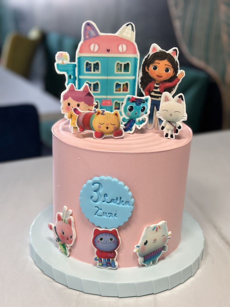 Tort Koci domek Gabi