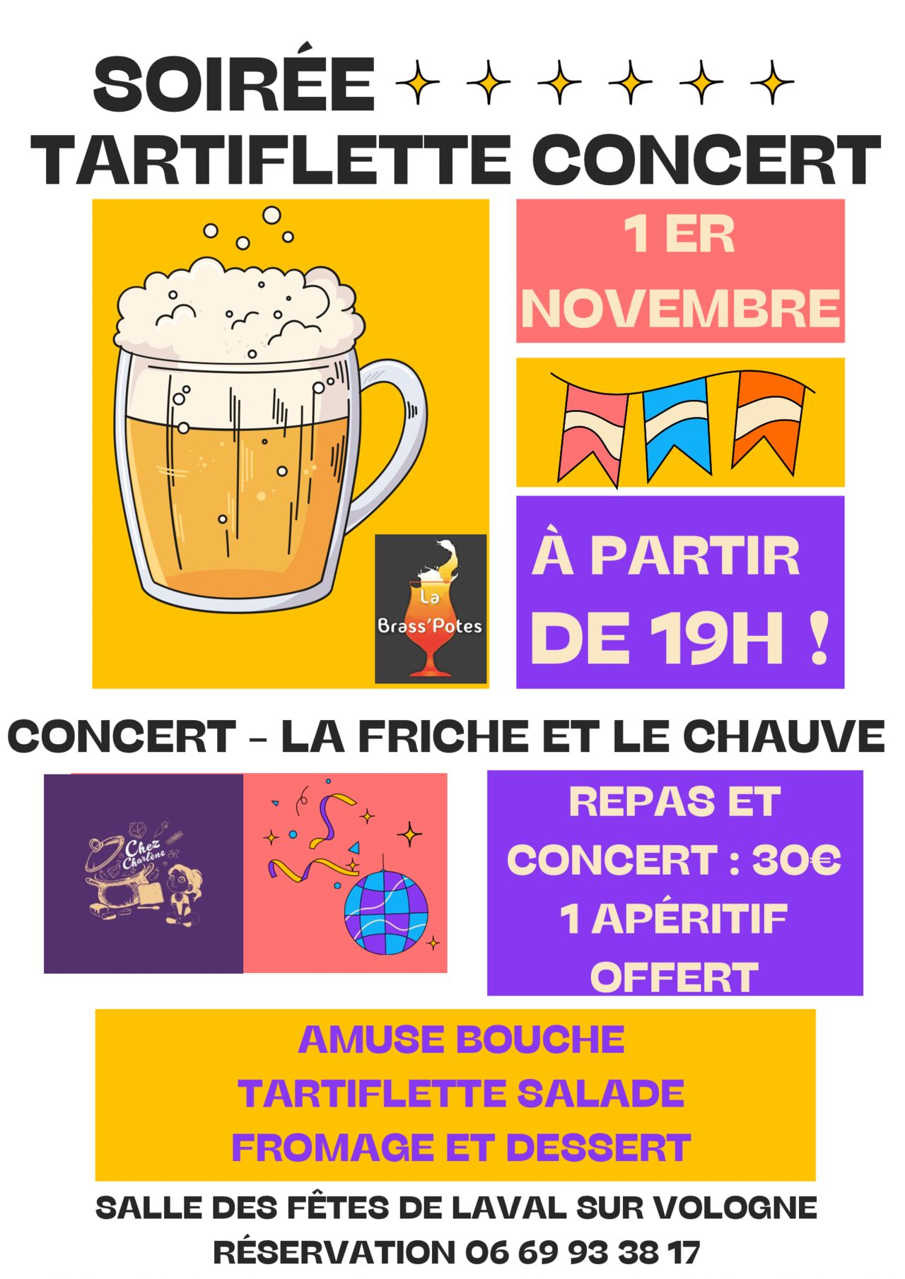 Repas concert