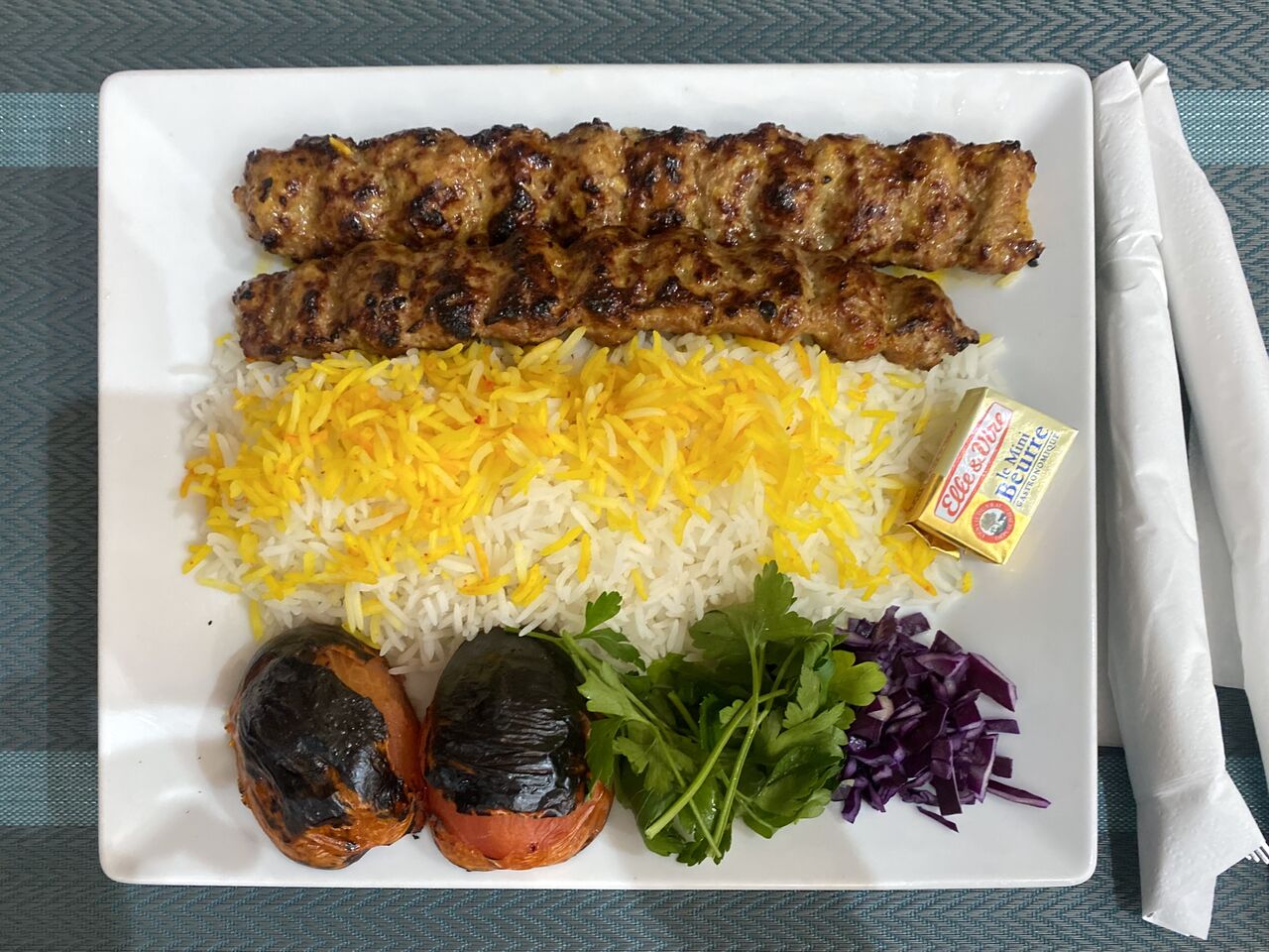 Kabab Koobideh double