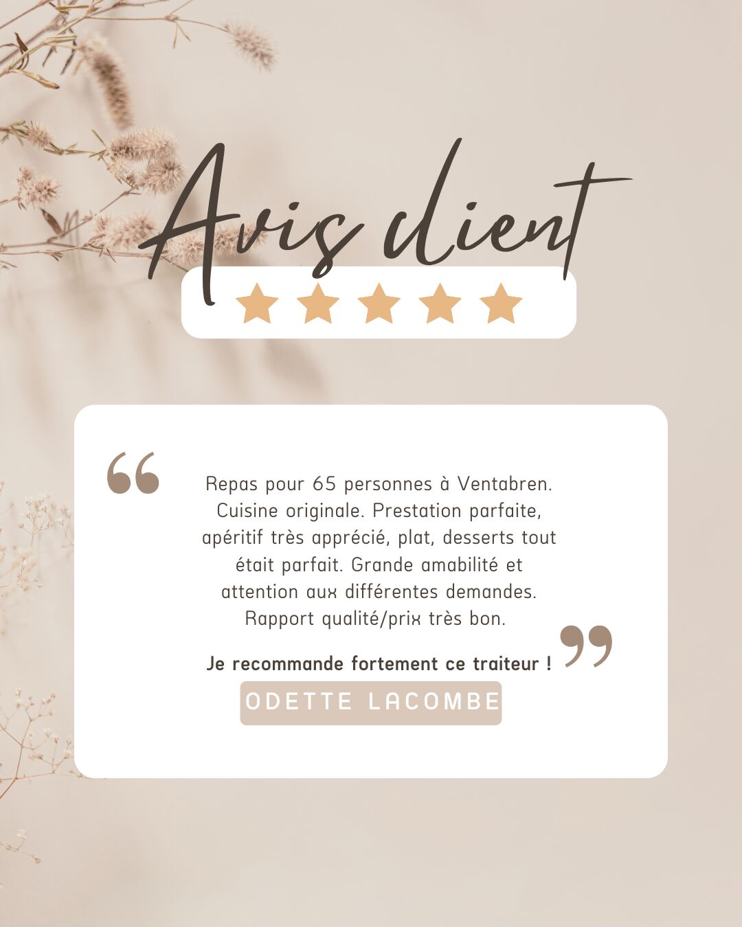 Repas de l'Association 