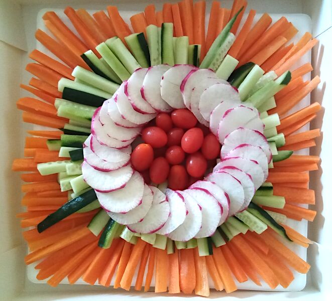 Plateau de crudités bio