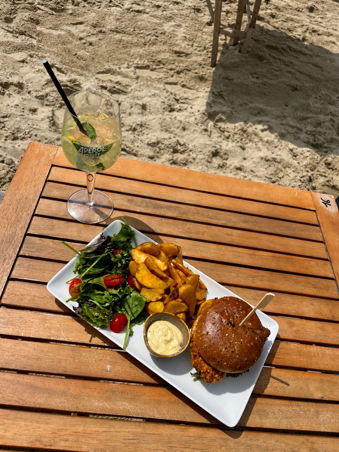 Notre burger crousti-poulet 