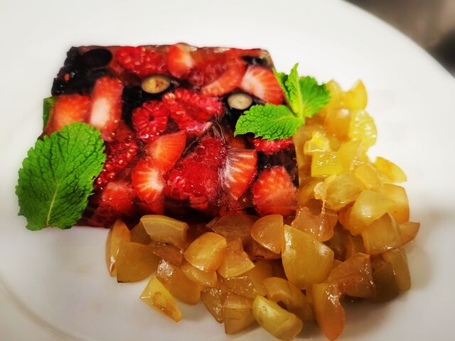Terrine de fruits rouges