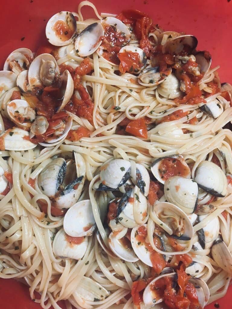Spaghetti vongole
