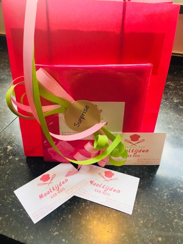 CADEAUTIP voor de feestdagen:
Geef eens een maaltijd cadeau ! 