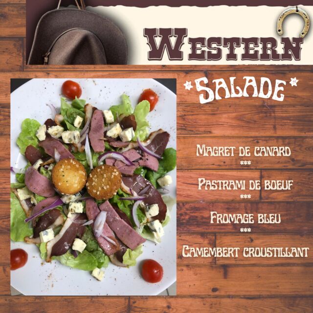 Notre salade Western