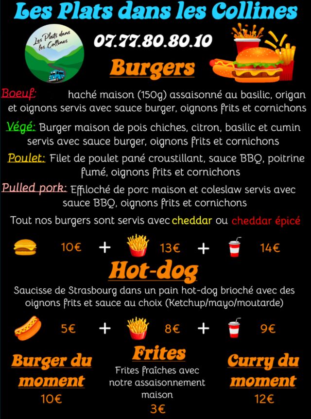 Menu Burger 