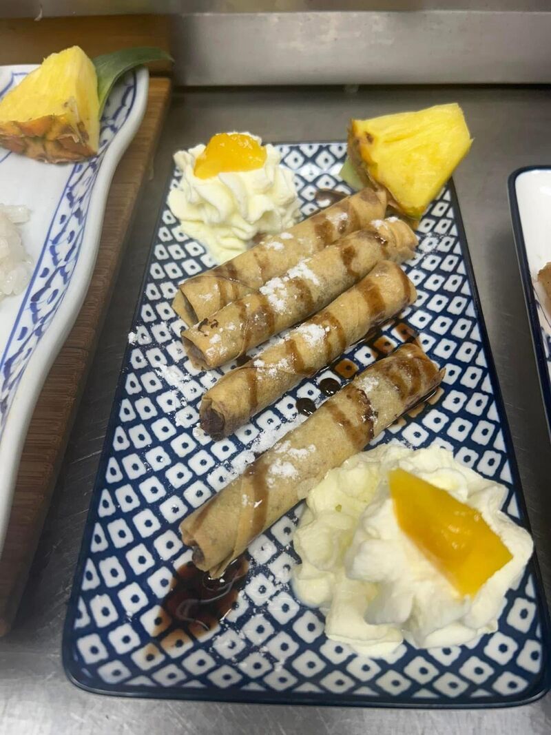 Nem banane et chocolat