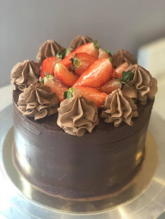 Gâteau ?? chocolat - fraise