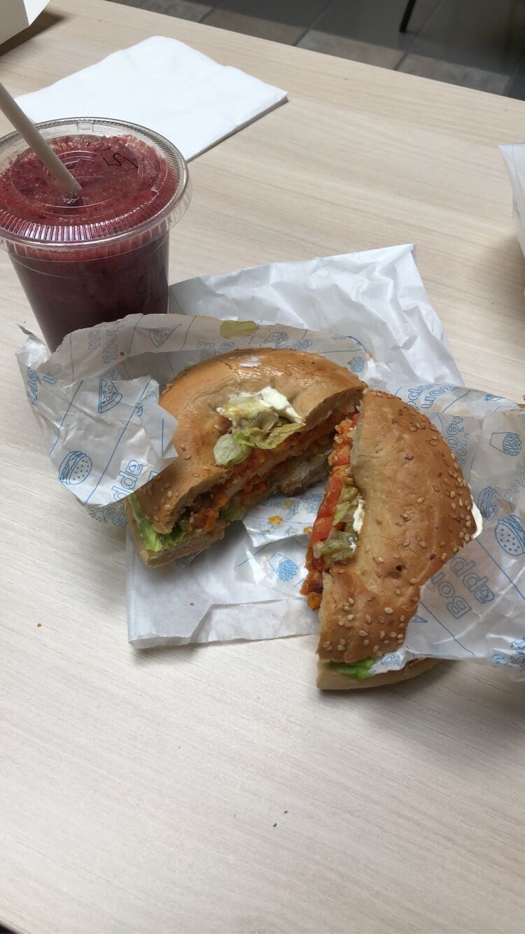 Smoothie et Bagel du mois de Janvier