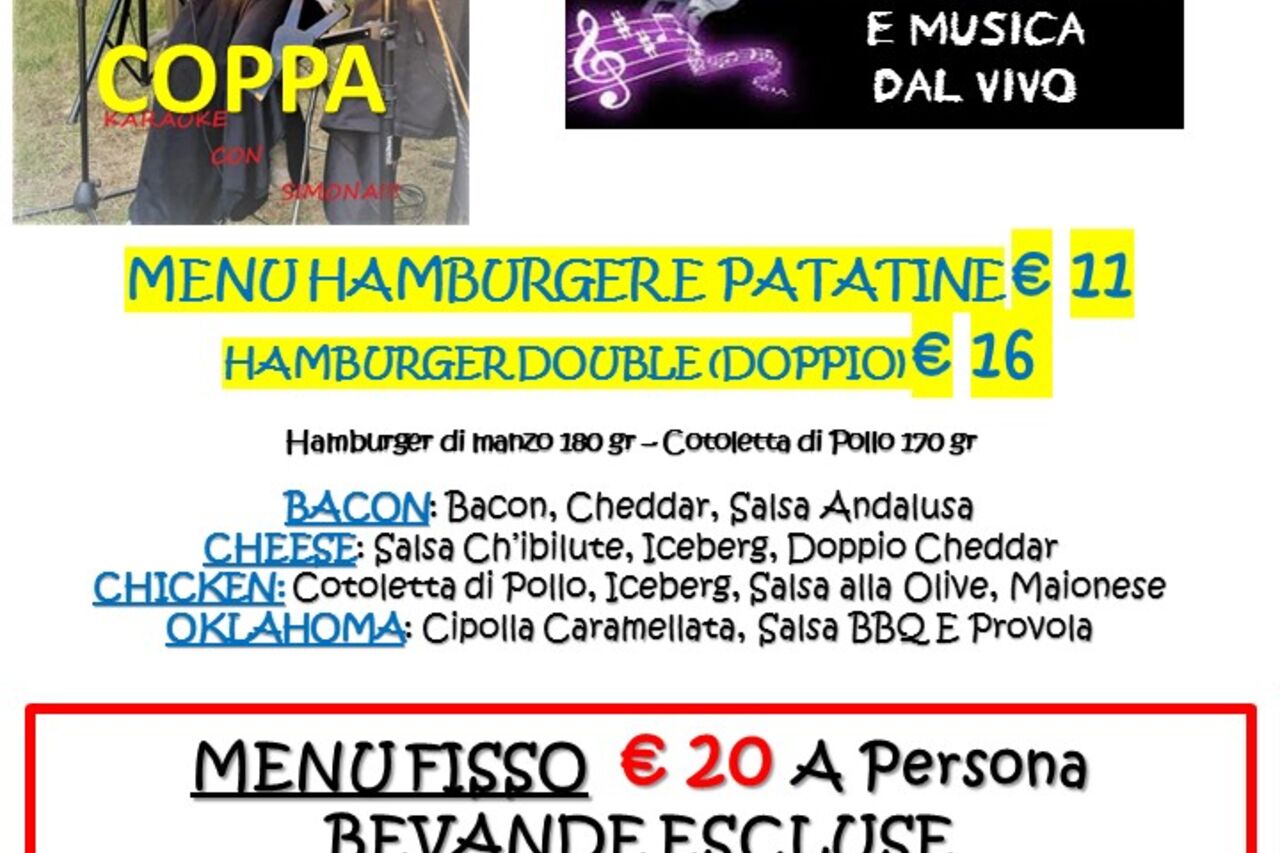 SABATO 13 MAGGIO 2023