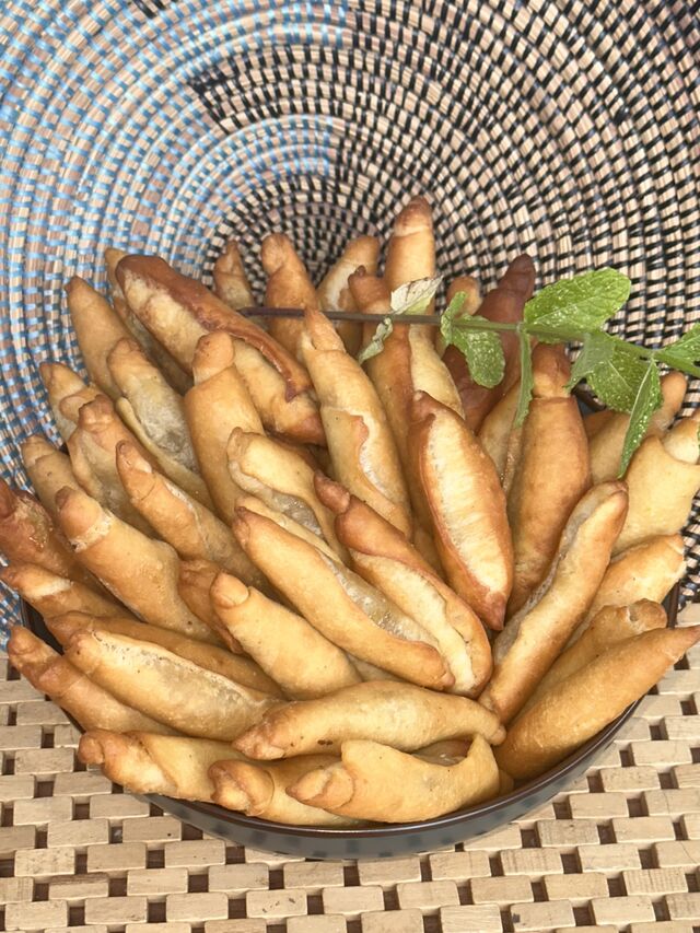 Beignets fourrés au coco frais