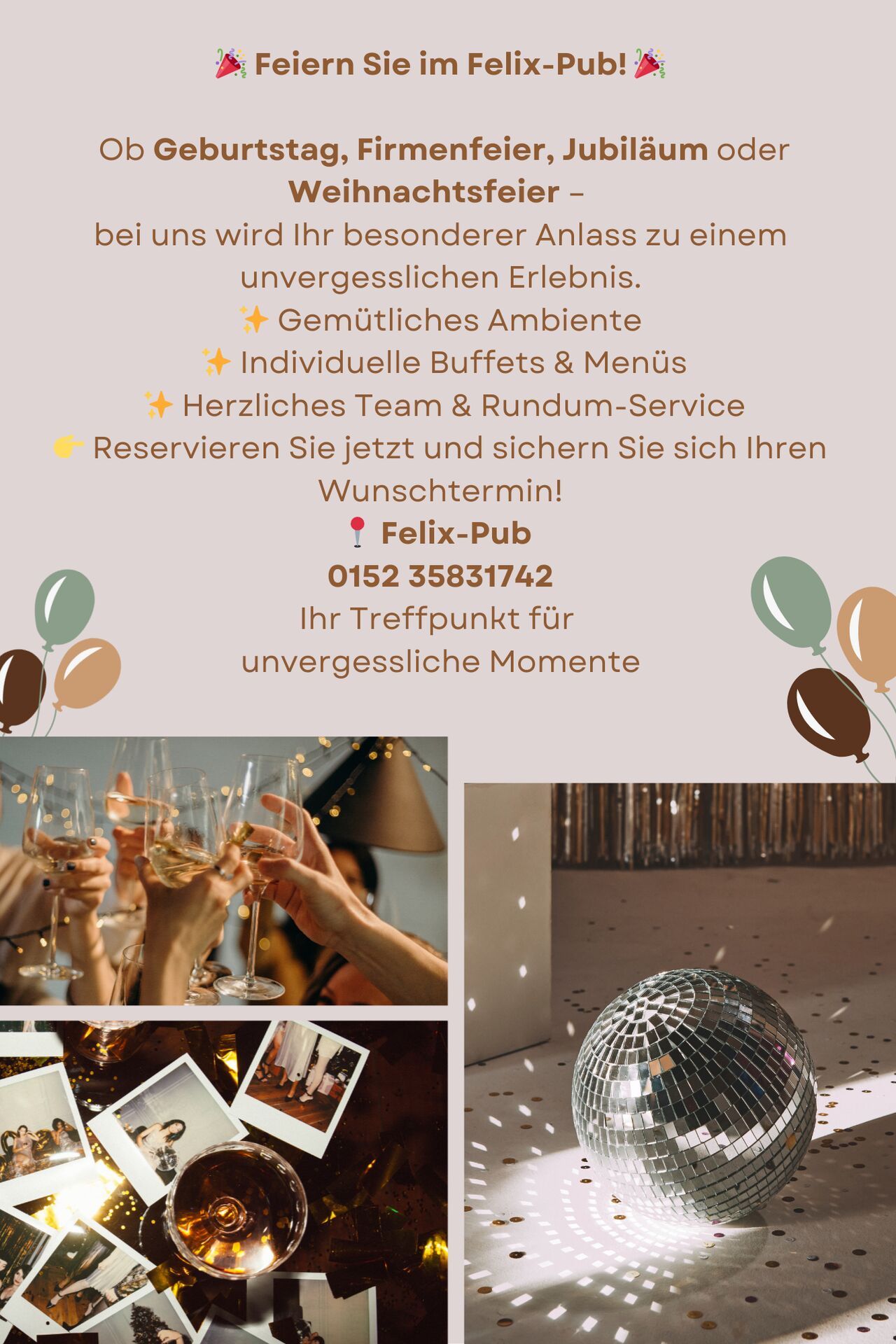 Feste feiern