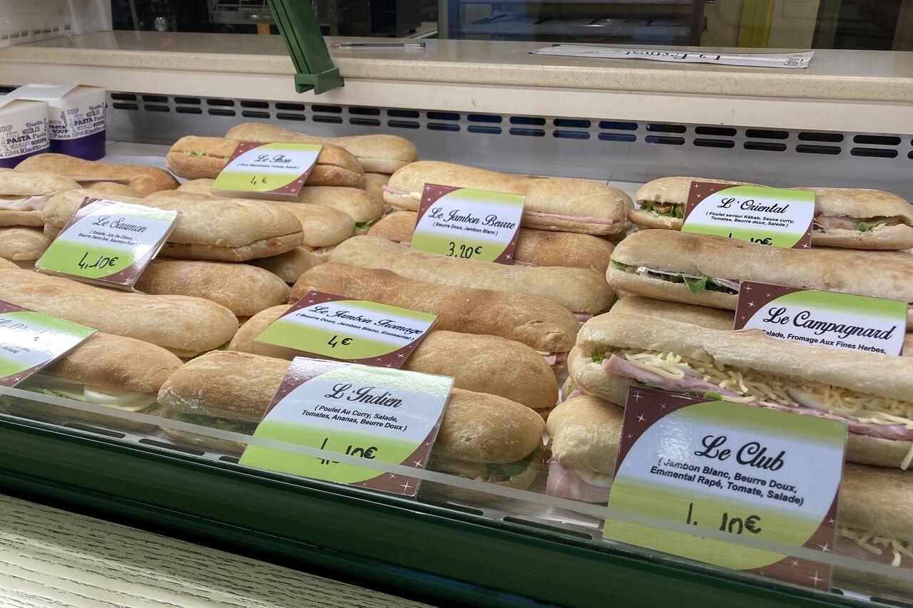 Les sandwichs
