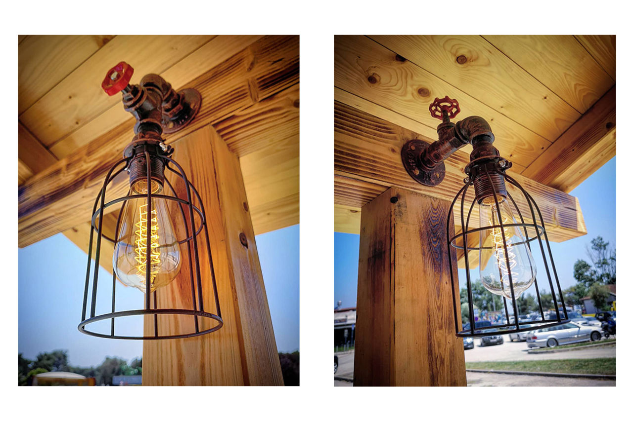 Steampunk Lamps @ Grizzly's BB!
