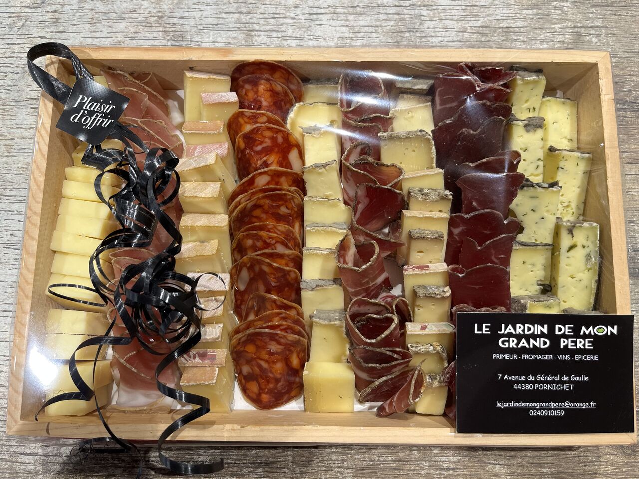 Pré découpé fromages / charcuterie 