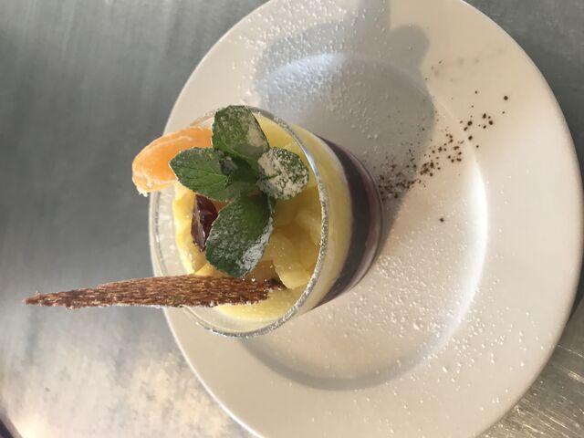 Vérone de fromage blanc à la myrtille