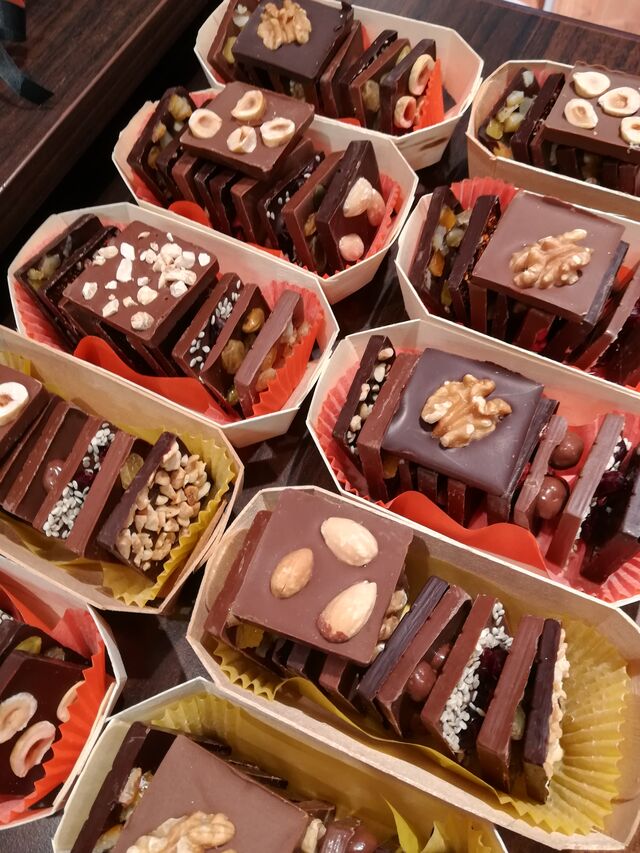 Les carrés gourmands 10 saveurs