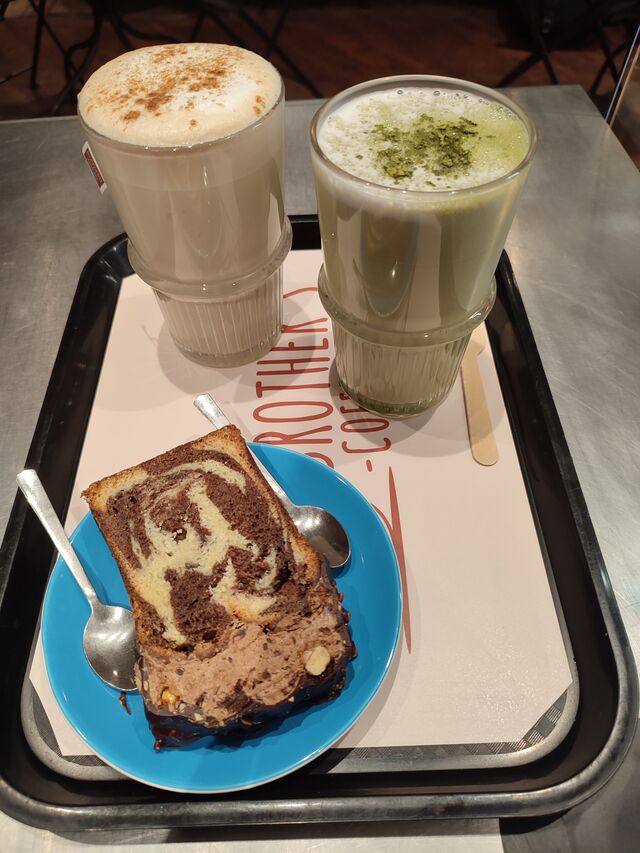 Chai et Matcha Latte