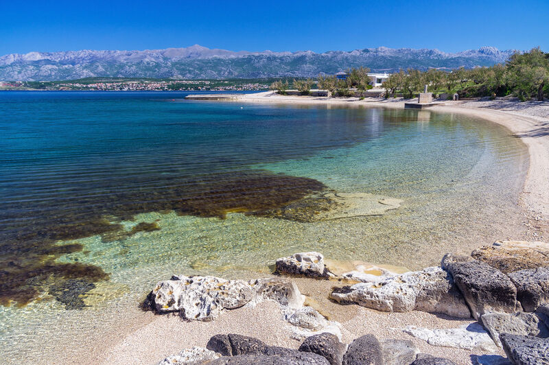 This is beach in front of hotel
