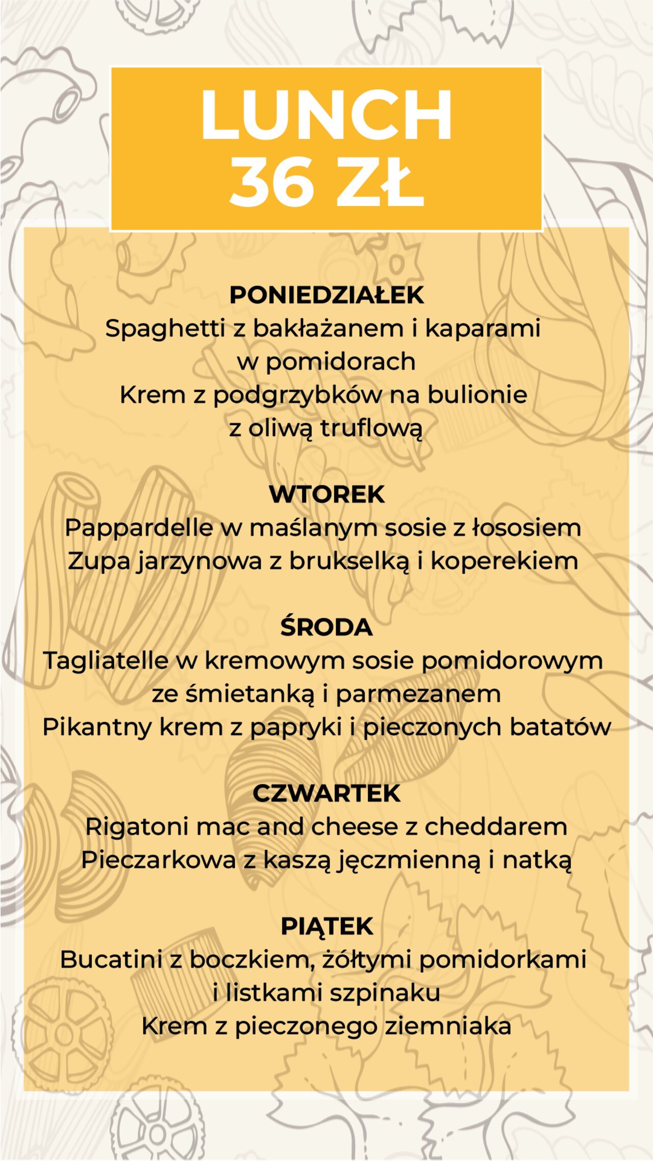 Aktualny Zestaw Lunch'owy