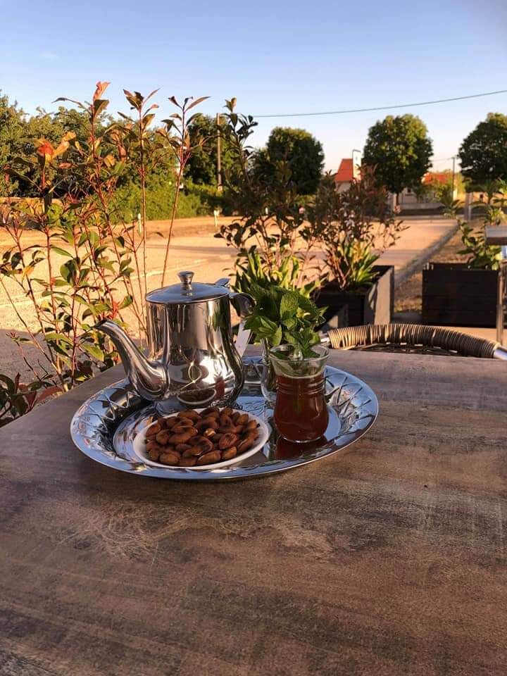 Thé à la menthe fraîche 