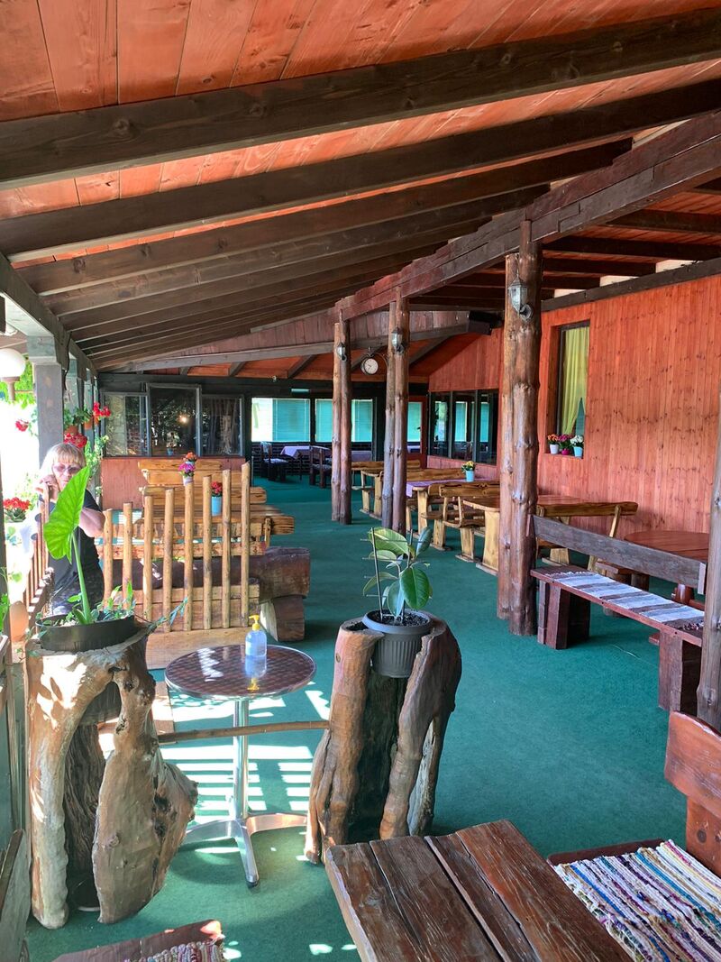 Naša terasa okružena zelenilom