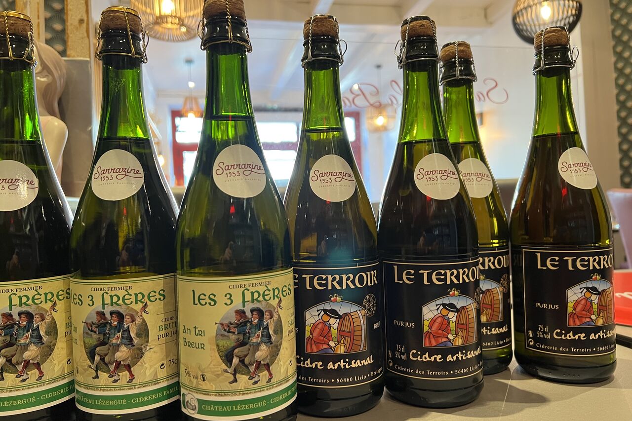 Nos cidres artisanaux sélectionnés par l’équipe.