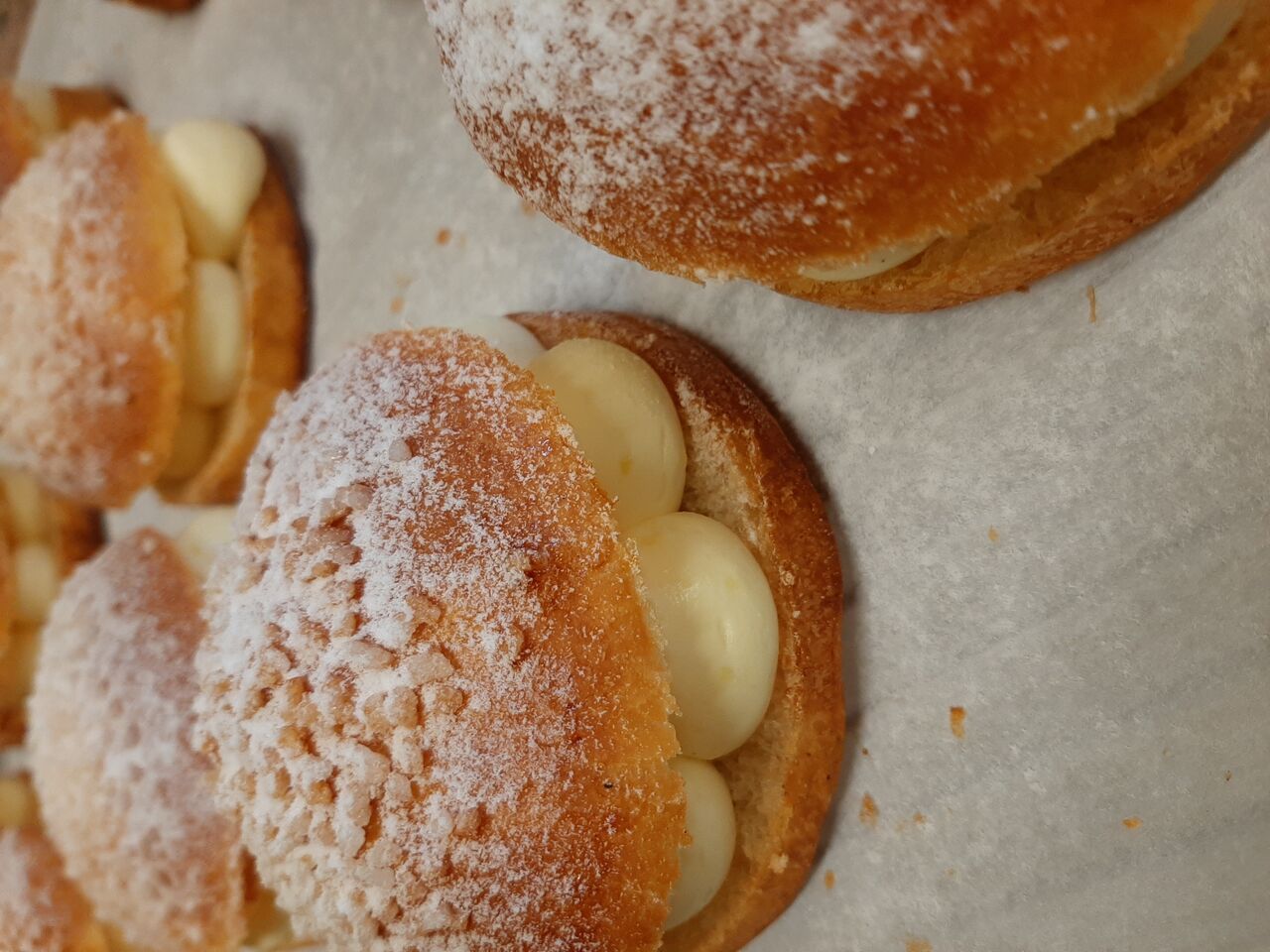 La tarte tropézienne.
