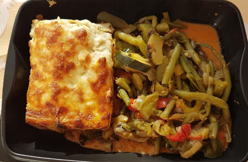 Lasagne/ Légumes - Formule midi