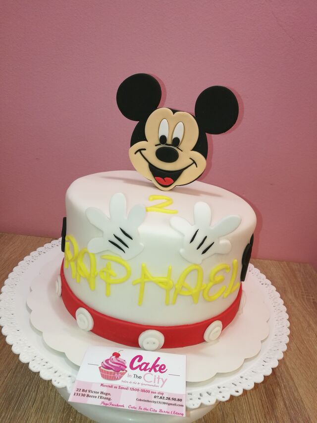 Gâteau Mickey