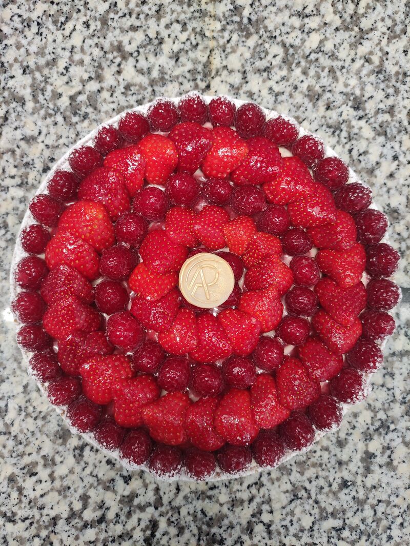 Tarte fraise / framboise