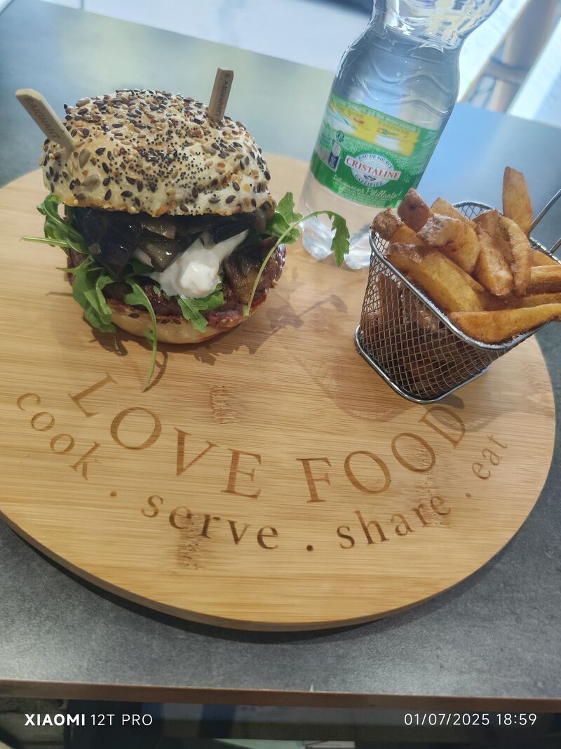 Menu burger